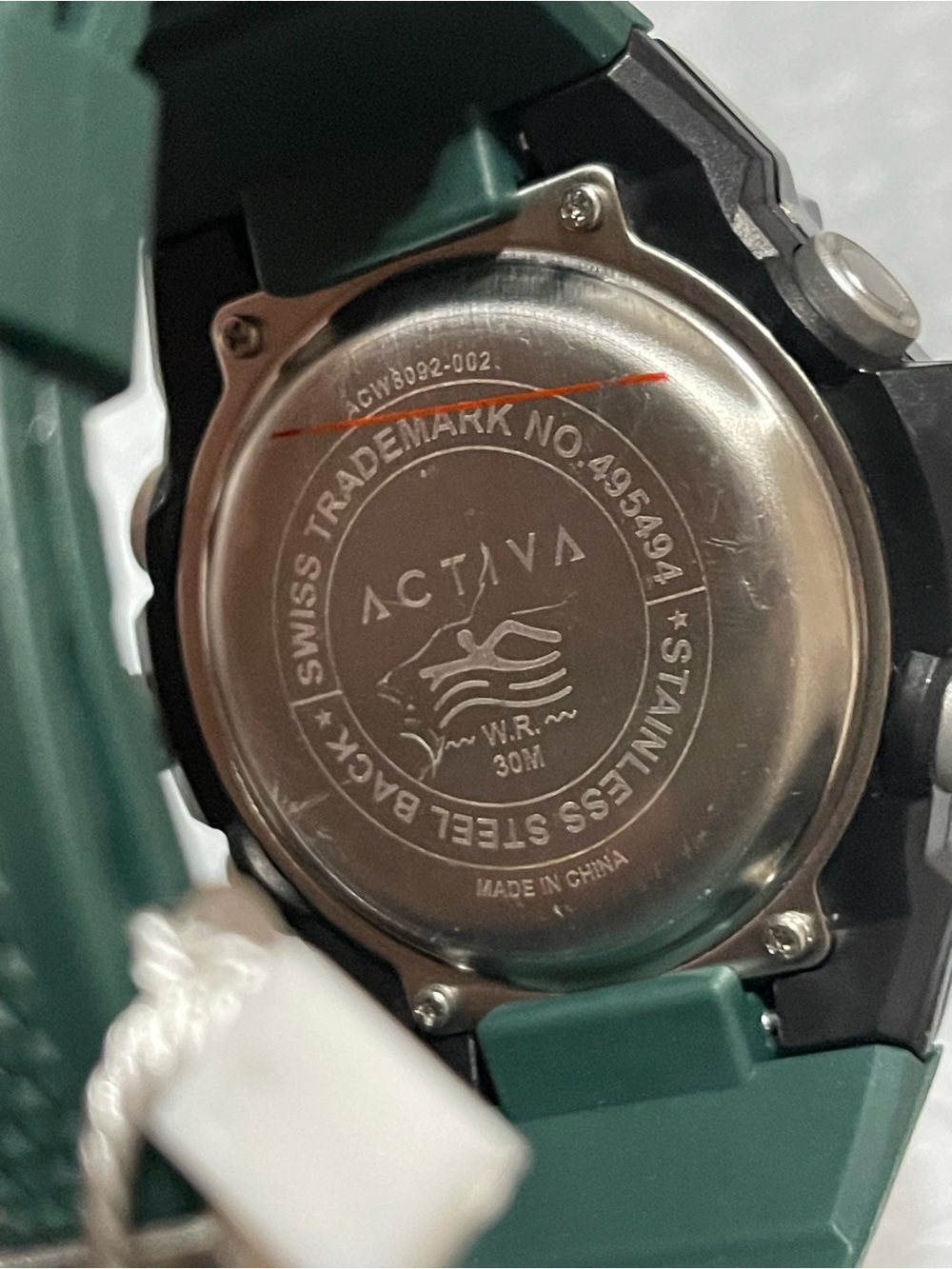 Activa X Invicta Analog Digital Men's Watch - 55mm. Green - Picture 12 of 12
